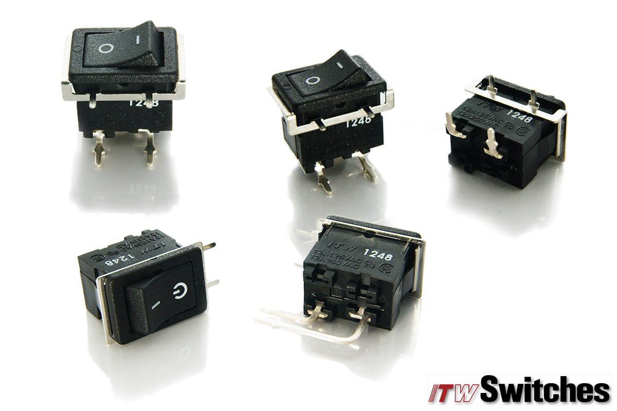 Rocker Switches Electronic Components Supply ITW Switches